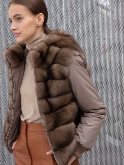 Куртка с соболем