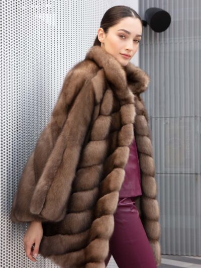 Полушубок из соболя