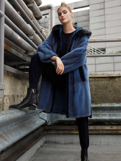 Парки с мехом женские из норки